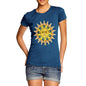 Women's Ornate Sun Face T-Shirt