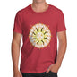 Men's Celestial Sun Face T-Shirt