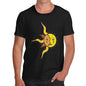 Men's Artsy Sun Face T-Shirt