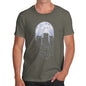 Men's Pixel Art Planet Earth T-Shirt