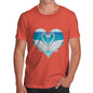 Men's Sweetheart Swan Heart T-Shirt