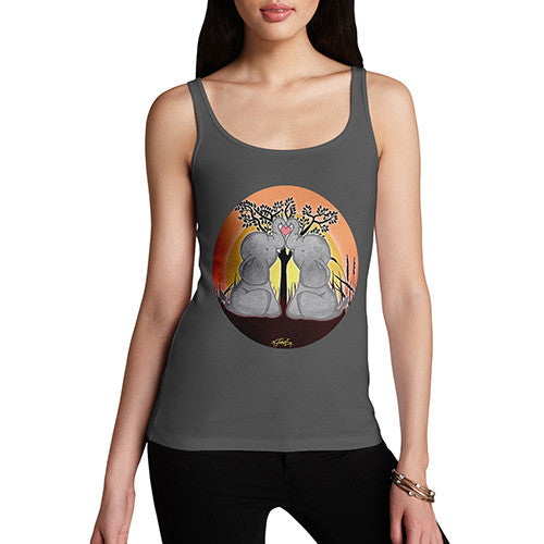 Women's Elephant Trunk Heart Tank Top