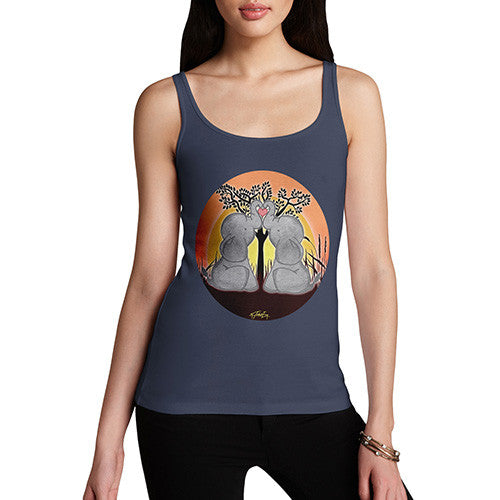 Women's Elephant Trunk Heart Tank Top