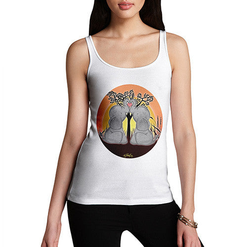 Women's Elephant Trunk Heart Tank Top