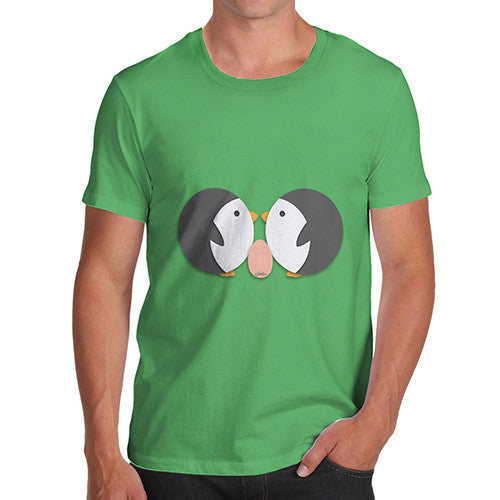 Men's Lovely Love Penguins T-Shirt