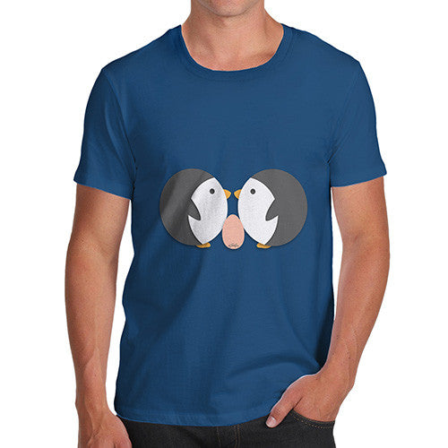 Men's Lovely Love Penguins T-Shirt