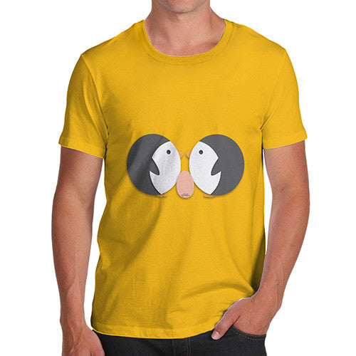 Men's Lovely Love Penguins T-Shirt