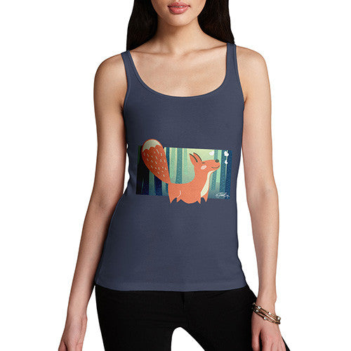 Women's Fox In The Woods Tank Top