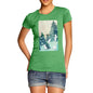 Women's Rabbits in Snow Covered Woods T-Shirt