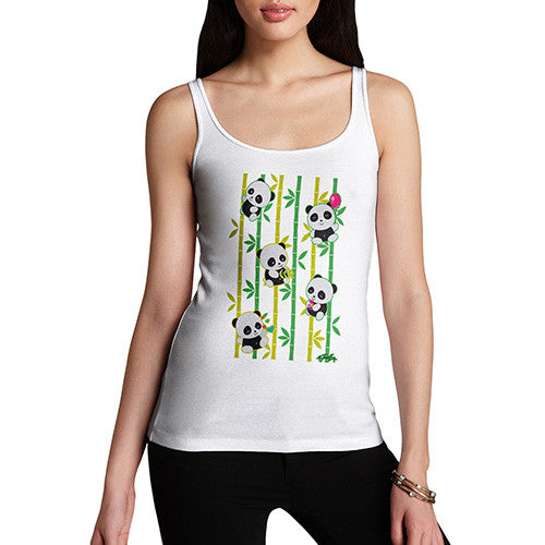 Women's Bamboozled Baby Pandas Tank Top