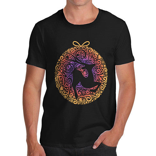 Men's Oh Deer Swirly Deer T-Shirt