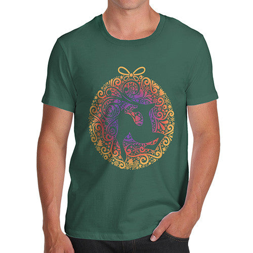 Men's Oh Deer Swirly Deer T-Shirt