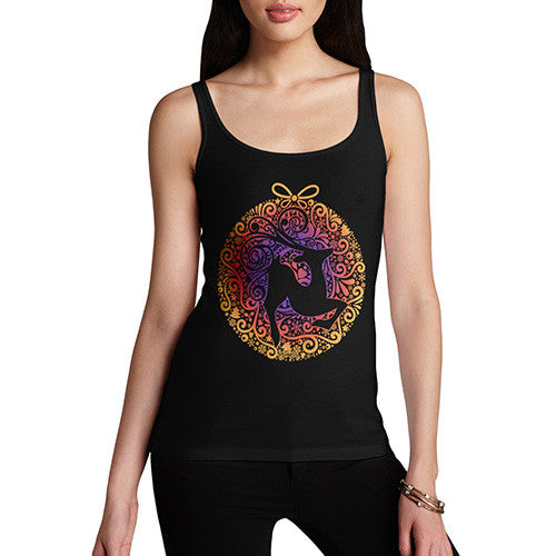 Women's Oh Deer Swirly Deer Tank Top