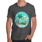 Men's Croc On The Beach T-Shirt