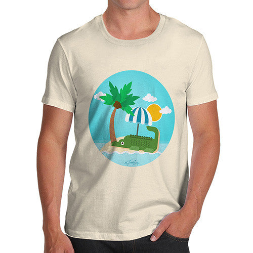 Men's Croc On The Beach T-Shirt