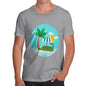 Men's Croc On The Beach T-Shirt