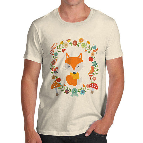 Men's White Fox T-Shirt