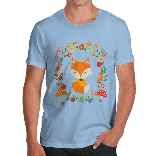 Men's White Fox T-Shirt