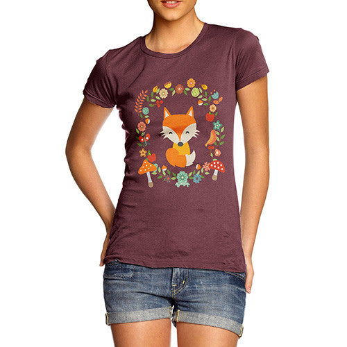 Women's White Fox T-Shirt