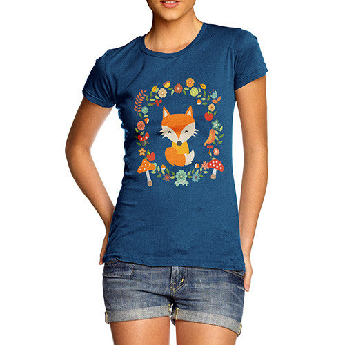 Women's White Fox T-Shirt