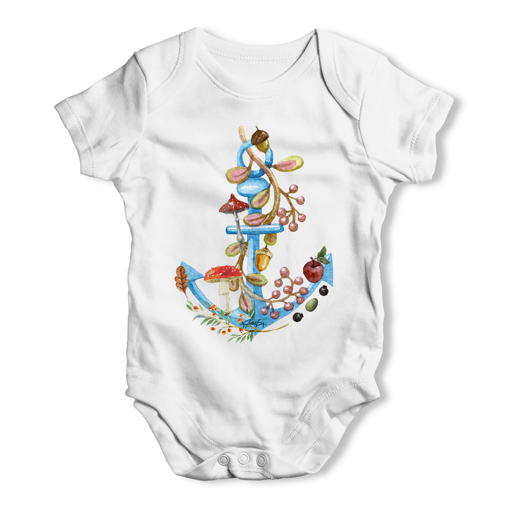 Anchor Lost at Sea Baby Grow Bodysuit