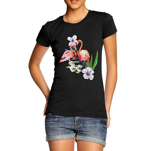 Women's Flamingo Paradise T-Shirt