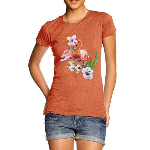 Women's Flamingo Paradise T-Shirt