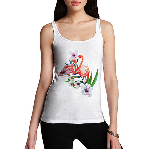 Women's Flamingo Paradise Tank Top