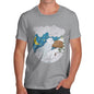 Men's Polar Bear At The North Pole T-Shirt