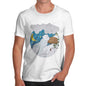 Men's Polar Bear At The North Pole T-Shirt