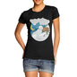 Women's Polar Bear At The North Pole T-Shirt