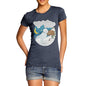 Women's Polar Bear At The North Pole T-Shirt