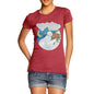 Women's Polar Bear At The North Pole T-Shirt