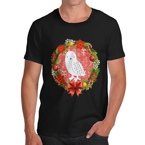 Men's Festive Owl T-Shirt