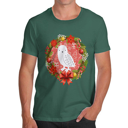 Men's Festive Owl T-Shirt