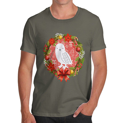 Men's Festive Owl T-Shirt