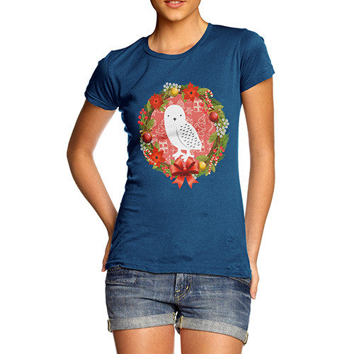 Women's Festive Owl T-Shirt