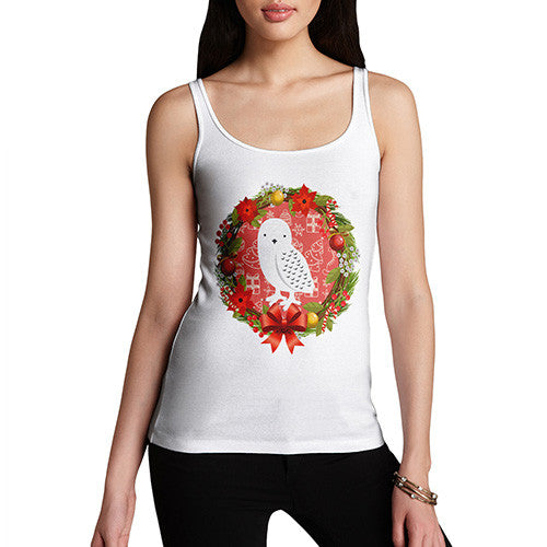 Women's Festive Owl Tank Top