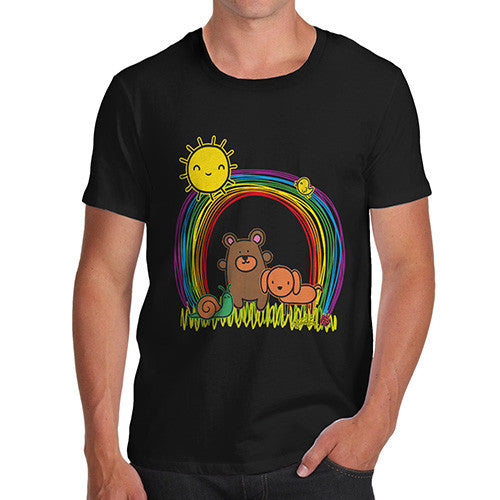 Men's Rainbow Sunshine Pets T-Shirt