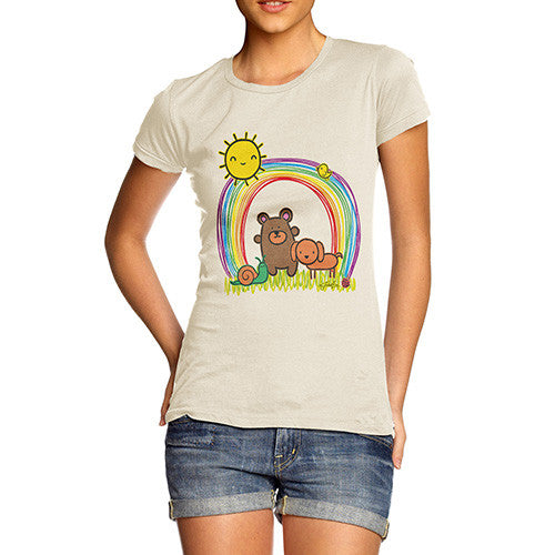 Women's Rainbow Sunshine Pets T-Shirt