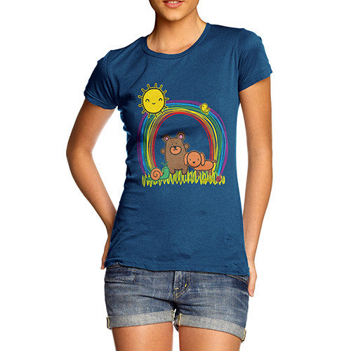 Women's Rainbow Sunshine Pets T-Shirt