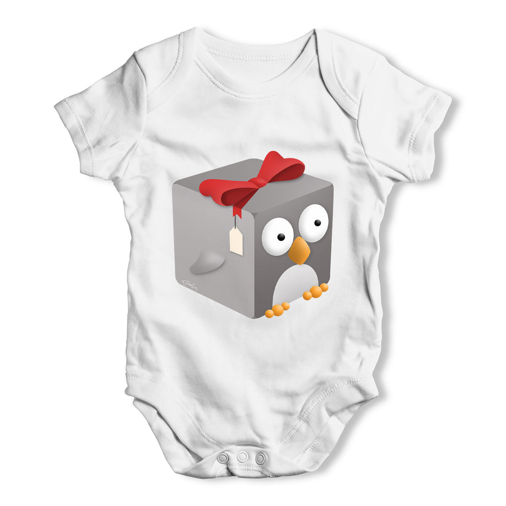 Penguin Box Baby Grow Bodysuit
