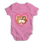 I Love You Beary Much Love Bears Baby Grow Bodysuit