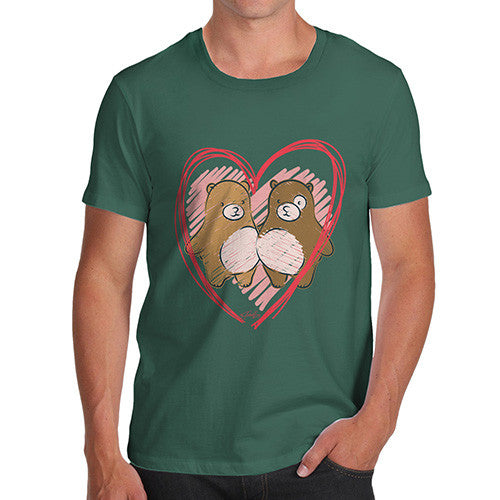 Men's I Love You Beary Much Love Bears T-Shirt