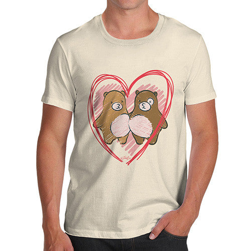 Men's I Love You Beary Much Love Bears T-Shirt