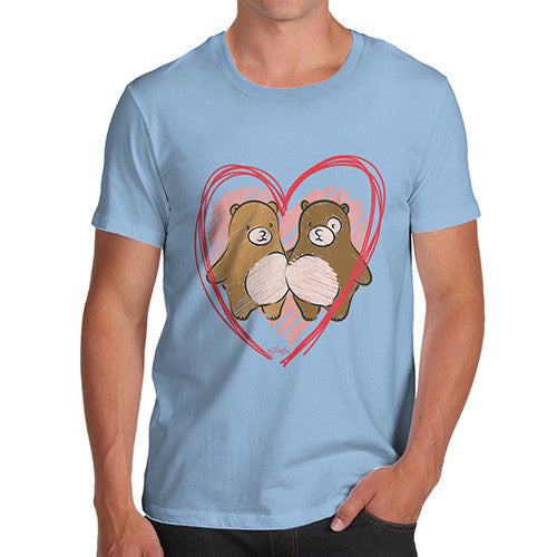 Men's I Love You Beary Much Love Bears T-Shirt