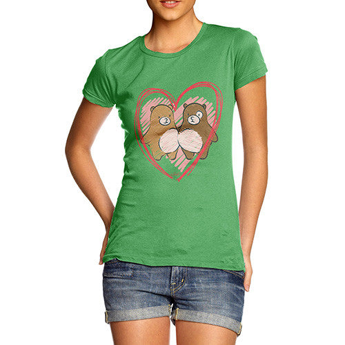 Women's I Love You Beary Much Love Bears T-Shirt