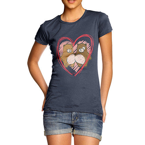 Women's I Love You Beary Much Love Bears T-Shirt