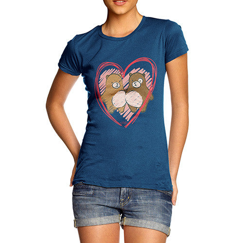 Women's I Love You Beary Much Love Bears T-Shirt