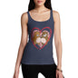 Women's I Love You Beary Much Love Bears Tank Top